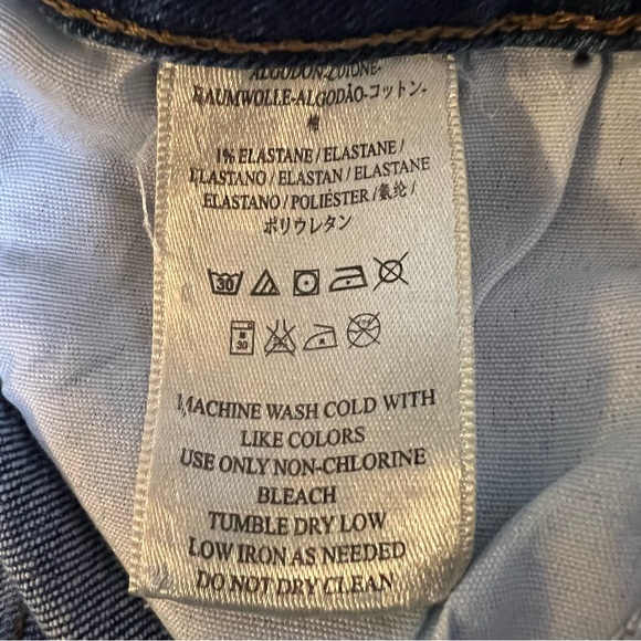 FREE PEOPLE Denim Mid Rise Distressed Flare Jeans Size 27 - Picture 10 of 12